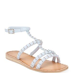 Dolce Vita Kole Blue Strappy Studded Sandals Sz-7.5
